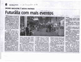 Futurália com mais eventos - Feira Internacional de Lisboa