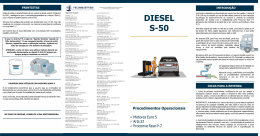 Folder "Diesel S-50 / Procedimentos - SINDESTADO-RJ