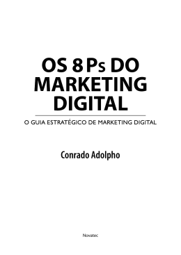 Os 8 Ps do Marketing Digital
