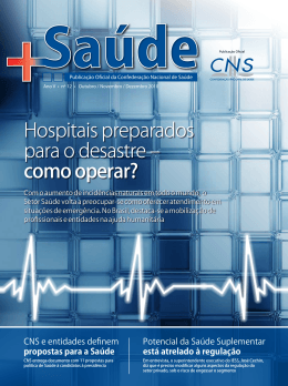 Hospitais preparados para o desastre – como operar?