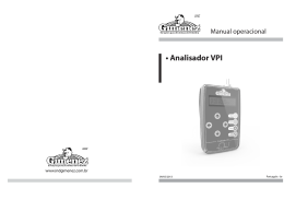 Manual Analisador VPI
