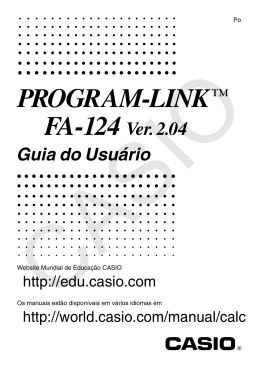 PROGRAM-LINK FA-124 Ver. 2.00_Po - Support