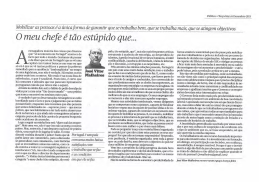"O meu chefe &eacute; t&atilde;o est&uacute;pido que&hellip;" in P&uacute;blico, 06-12-2011