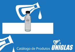 Catálogo UNIGLAS - Vidraria e Vials