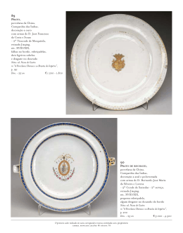 porcelana da China, Companhia das Índias, decoração a ouro com