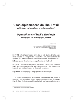 Usos diplom&aacute;ticos da ilha