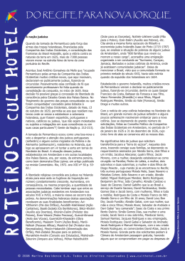 DO RECIFE PARA NOVA IORQUE