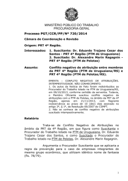 Processo PGT/CCR/nº 720/2014 - Ministério Público do Trabalho