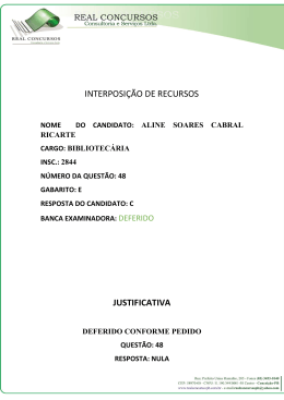 Interposi&ccedil;&atilde;o de Recursos 2
