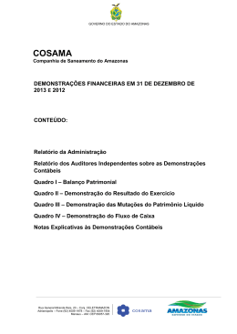 2013 - COSAMA