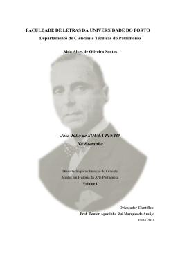 Jos&eacute; J&uacute;lio de SOUZA PINTO Na Bretanha