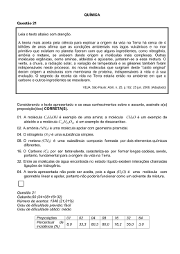 Prova comentada - Vestibular UFSC/2009