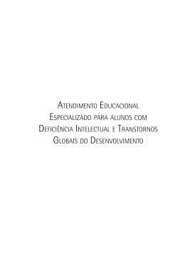 ATENDIMENTO EDUCACIONAL ESPECIALIZADO PARA ALUNOS