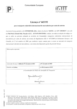 Alvar&aacute; de Transporte Internacional