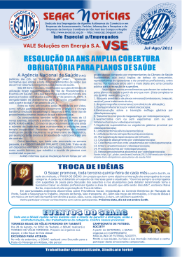 Info VSE julago11.cdr - SEAAC de São José dos Campos e Região