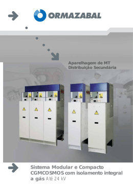 Sistema Modular e Compacto CGMCOSMOS com isolamento