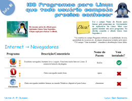 100 Programas para Linux que todo usu rio campe o &aacute; &atilde; que todo