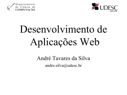 Desenvolvimento de Aplicações Web
