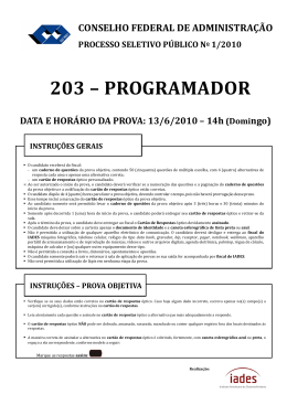 Prova - Calcule Mais