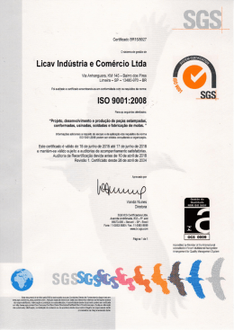 Licav Indústria e Comércio Ltda