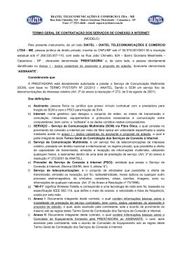 DIATEL TELECOMUNICA&Ccedil;&Otilde;ES E COMERCIO LTDA