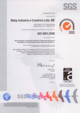 Matip Indústria e Comércio Ltda. ME
