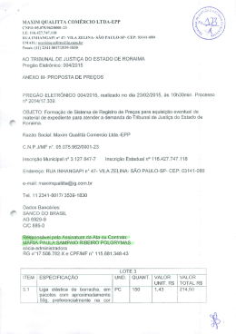 MAXIM QUALITTA COMÉRCIO LTDA-EPP CNPJz iis.075.962/000