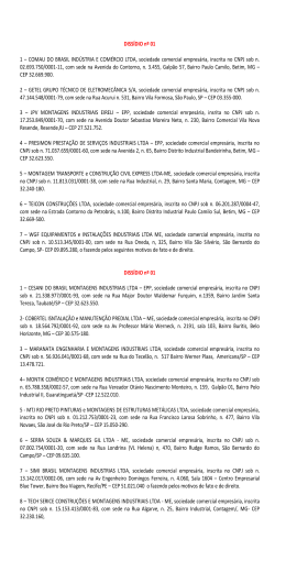 Confira lsta de empresas que fazem parte do