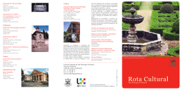 Rota Cultural - Junta de Freguesia de S&atilde;o Domingos de Benfica