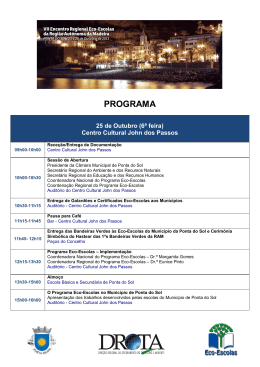 PROGRAMA - Eco