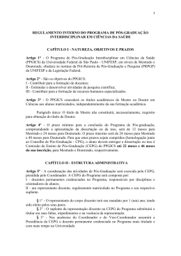 Aprovado pelo Conselho do Programa em 08/10/2012