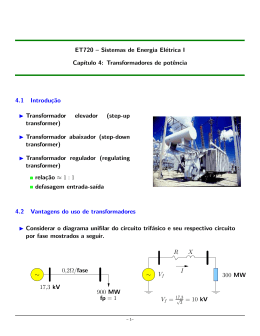 Transformadores de potência