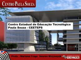 Centro Estadual de Educação Tecnológica Paula Souza
