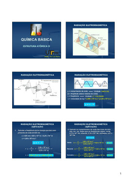 Modelo atômico / Resumo / Exercícios Resolvidos