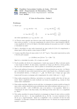 2&ordf; Lista de Exerc&iacute;cios