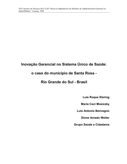 Innovaciones gerenciales en Brasil