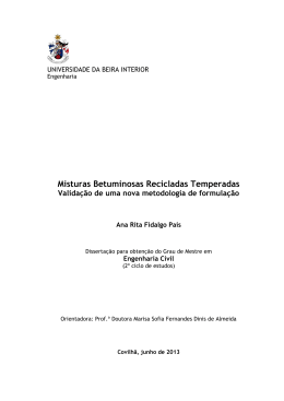 Rita Pais (M4664) - MBRT. Valida&ccedil;&atilde;o de uma nova