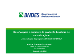 Carlos Eduardo Cavalcanti BNDES