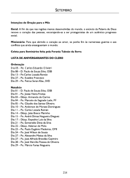 Dia 05 - Pe. Carlos Eduardo Olivieri