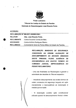 Carlos Eduardo Correia de Melo. - Tribunal de Justiça da Paraíba