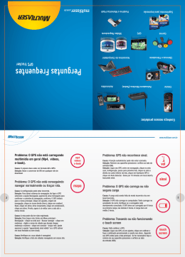 0 Guia rapido -FAQ GPS