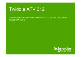 Twido e ATV 312 - Schneider Electric