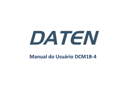 Manual Daten DCM1B
