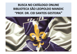 Catalogo online - São Leopoldo Mandic