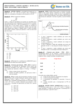 lista_exercicios_ifrj_alexandre_cinetica_quimica_com_gabarito