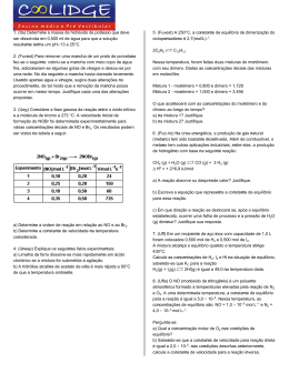 1. (Ita) Determine a massa de hidr&oacute;xido de pot&aacute;ssio que deve ser