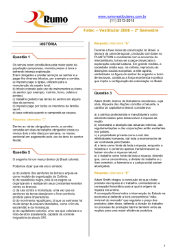 Fatec &ndash; Vestibular 2006 &ndash; 2&ordm; Semestre