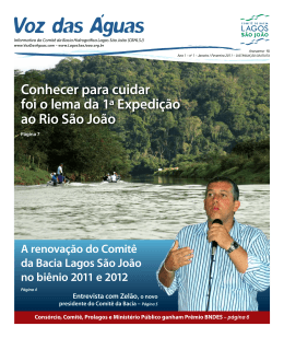 Jornal O Saqu&aacute; - Voz das &Aacute;guas