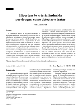 Hipertensão arterial induzida por drogas: como detectar e tratar