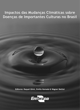 impactos sobre doen&ccedil;as de plantas no Brasil